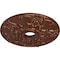 Ekena Millwork Norwich Ceiling Medallion (Fits Canopies up to 4 1/2"), 18"OD x 3 1/2"ID x 1 3/8"P, Copper Penny CM18NOCPS - alternate 2
